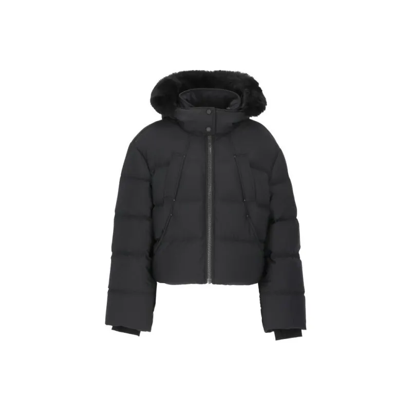 Moose Knuckles ETON PUFFER Down Jacket Women's Black-0