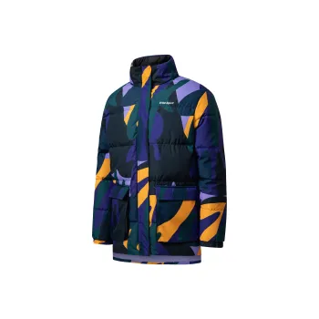 Erke Down Jacket Coat Women's Pop Art Purple