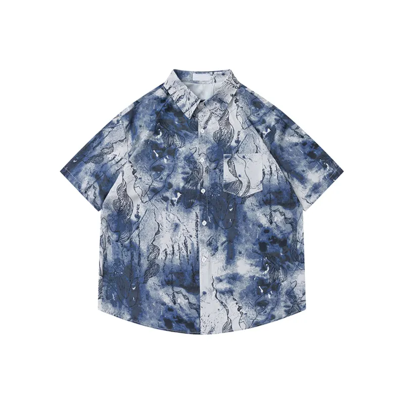 BEAR UNION Shirt Unisex Royal Blue-0
