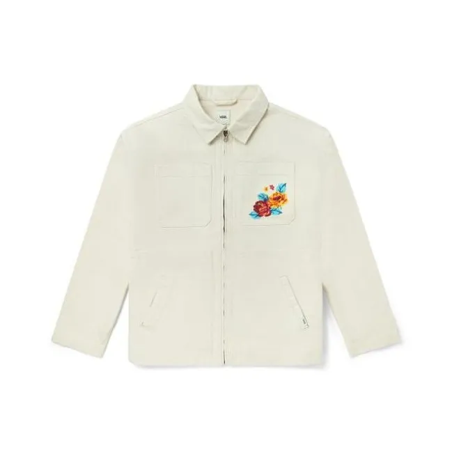 Vans JACKET Jackets Coats Women's Beige-0