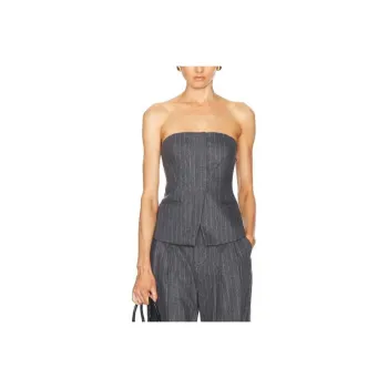 A.L.C. Strapless Top Women's Gray