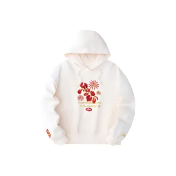 Anta Sports Life Collection Sweatshirt Women's Corn White/Floral