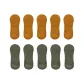 Men's-10 Pack (Ginger Yellow 5+Army Green 5)