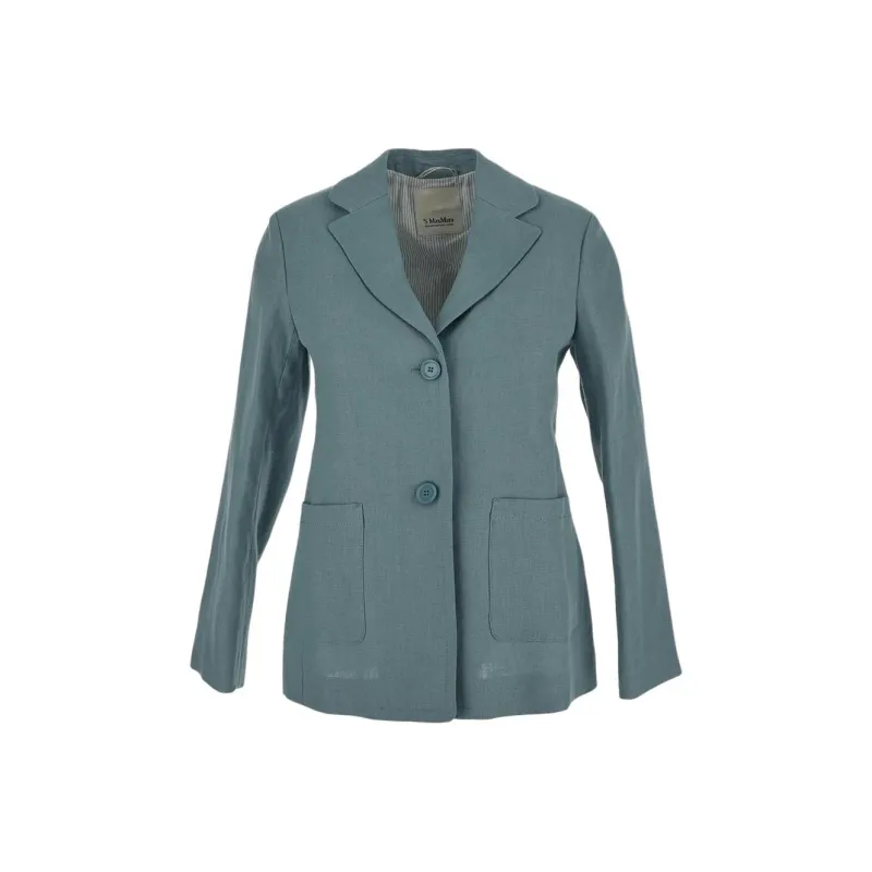 'S MAX MARA Jackets Coats Women's Blue-0