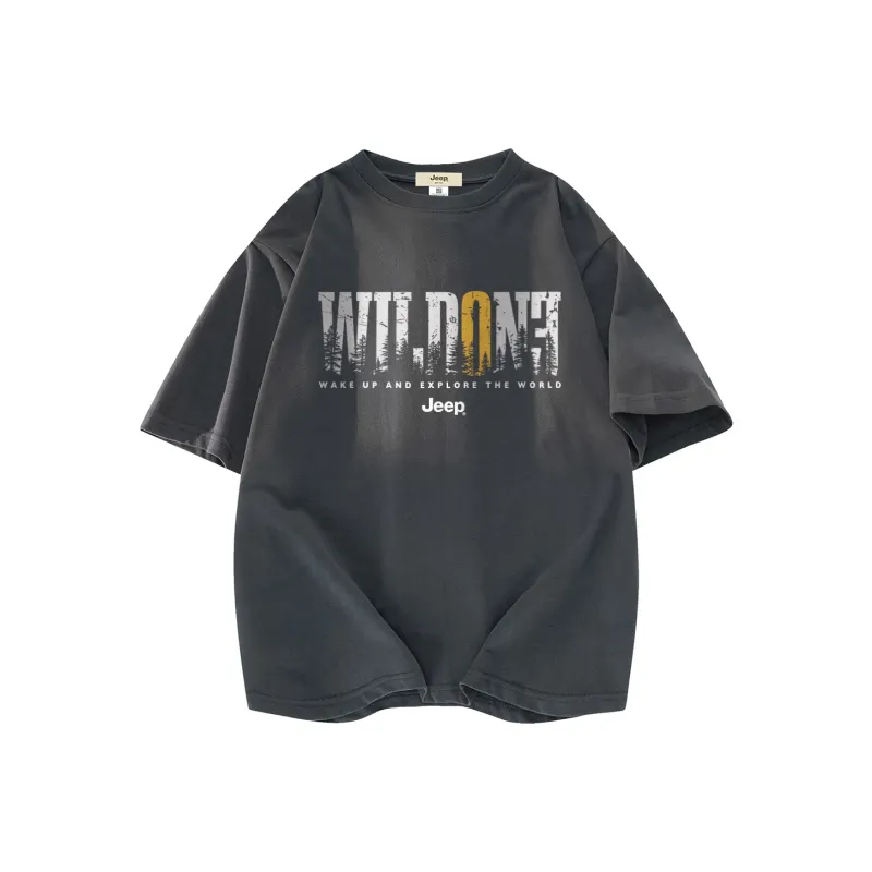 Jeep Pasture Horse Lifestyle T Shirt Unisex-9