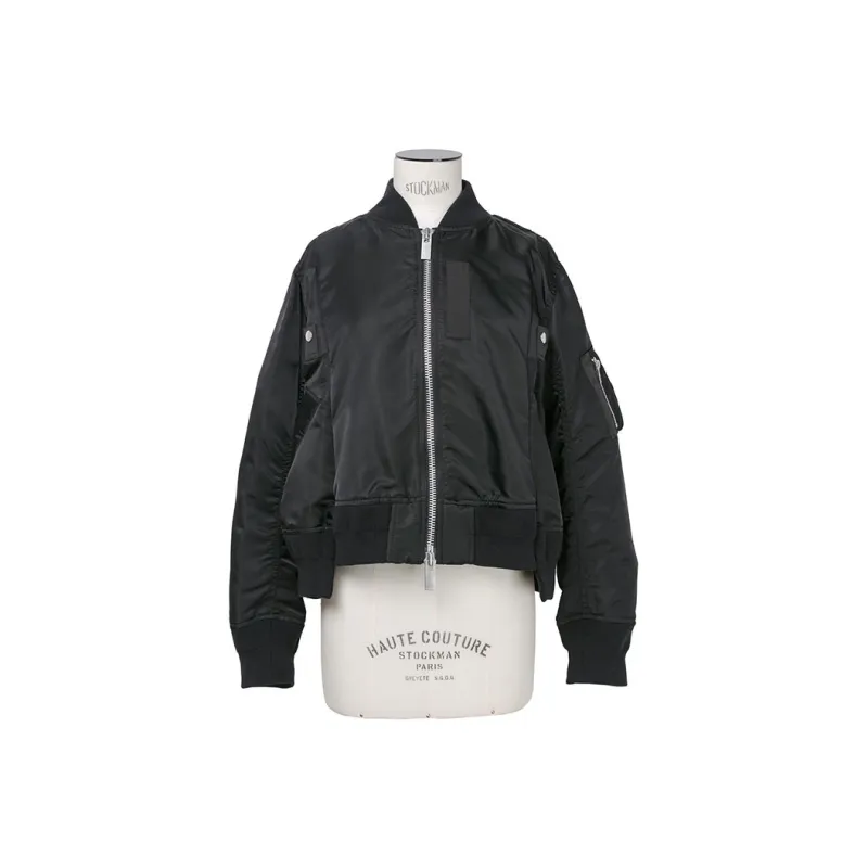 Sacai Zip Up Bomber Jacket-0