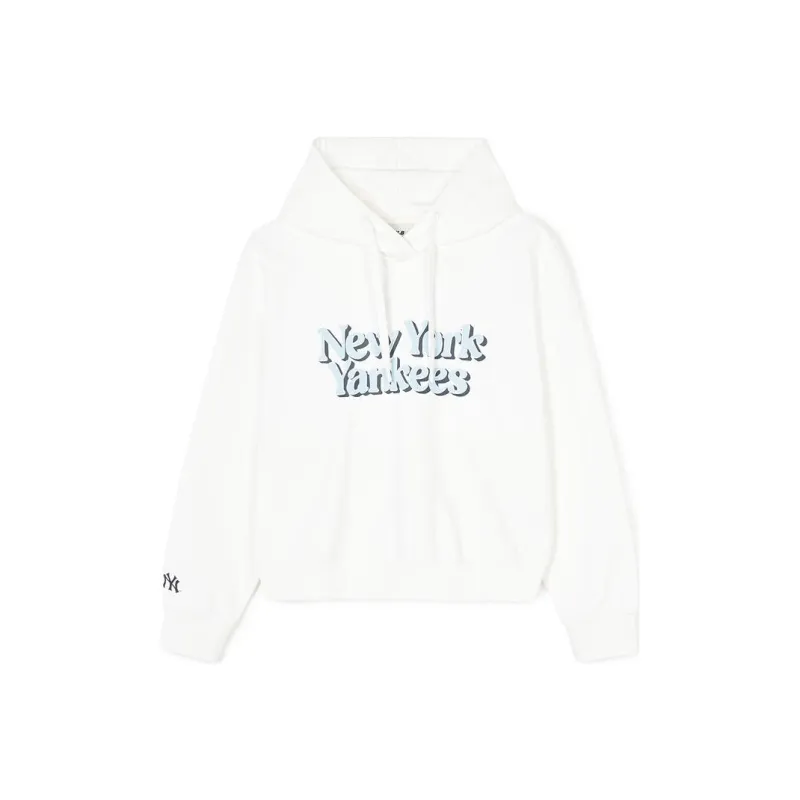 MLB SS24 New York Yankees Sweatshirt Women's Ivory-0