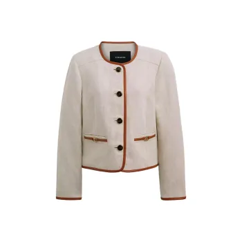 COACH SS24 Jackets Coats Women's Beige