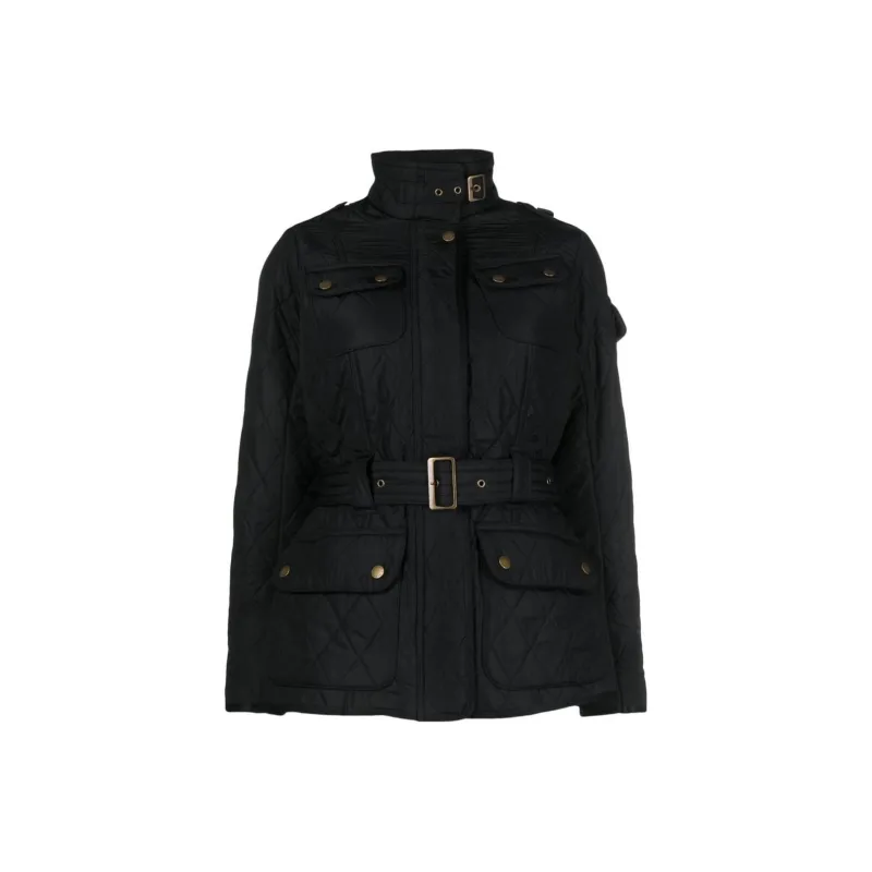 BARBOUR Logo-patch Stand-up Collar Jacket-0