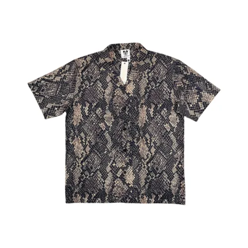 BONAS T Shirt Men's Leopard Print