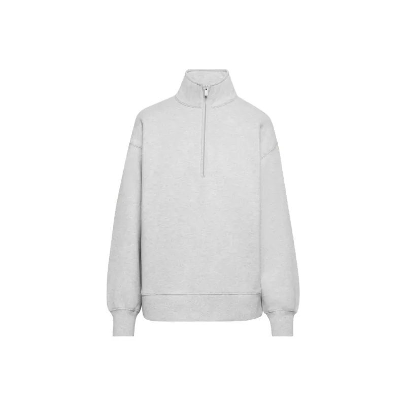 ARITZIA SS24 Cozy Fleece Boyfriend 1/2 Zip Sweatshirt Sweatshirt Women's-0