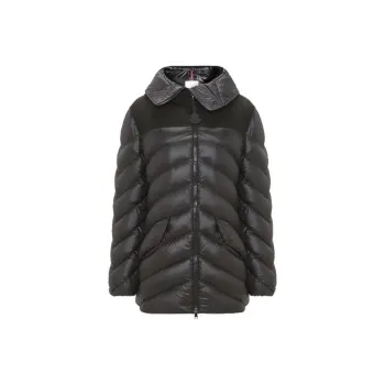 Moncler Logo patch Hooded Puffer Jacket