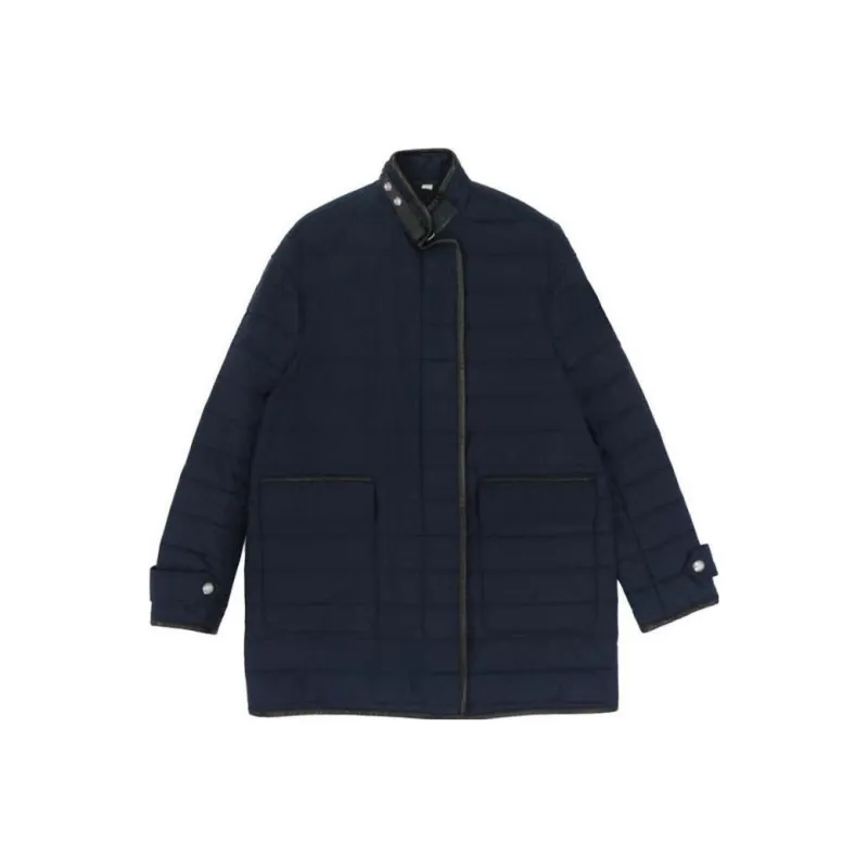 Burberry Jackets Women's Navy Blue-0