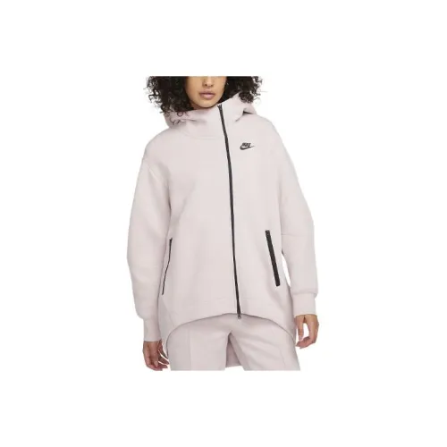 Nike Sportswear Tech Fleece Sweatshirt Women's White Gold Purple