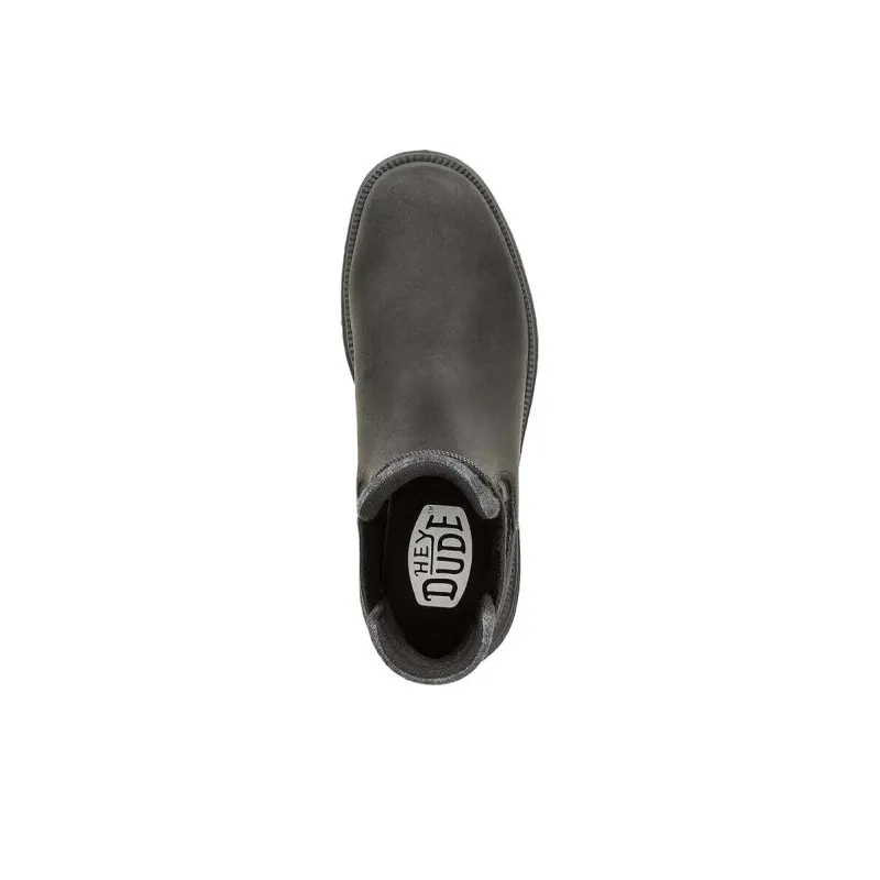 Heydude BRANSON CLASSIC Ankle Length Chelsea Boots Men's Black-2