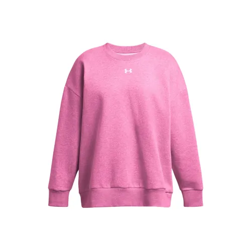 Under Armour UA Rival Sweatshirt Women's Pink