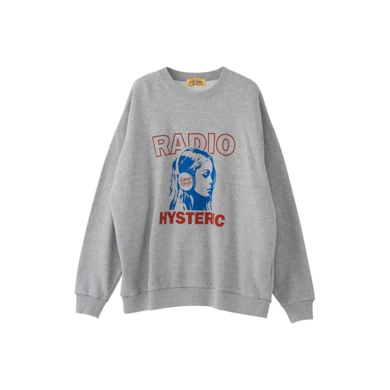 HYSTERIC GLAMOUR Sweatshirt Women's Gray-0
