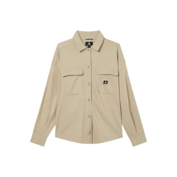 Converse Active Utility Shirts Women's Khaki