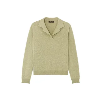 Loro Piana SS25 Cashmere Sweater Women's Turquoise