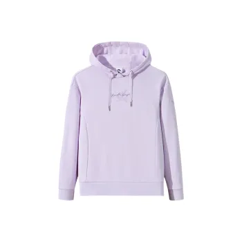 Anta Variety Training Collection Sweatshirt Women's Peach Blossom Purple