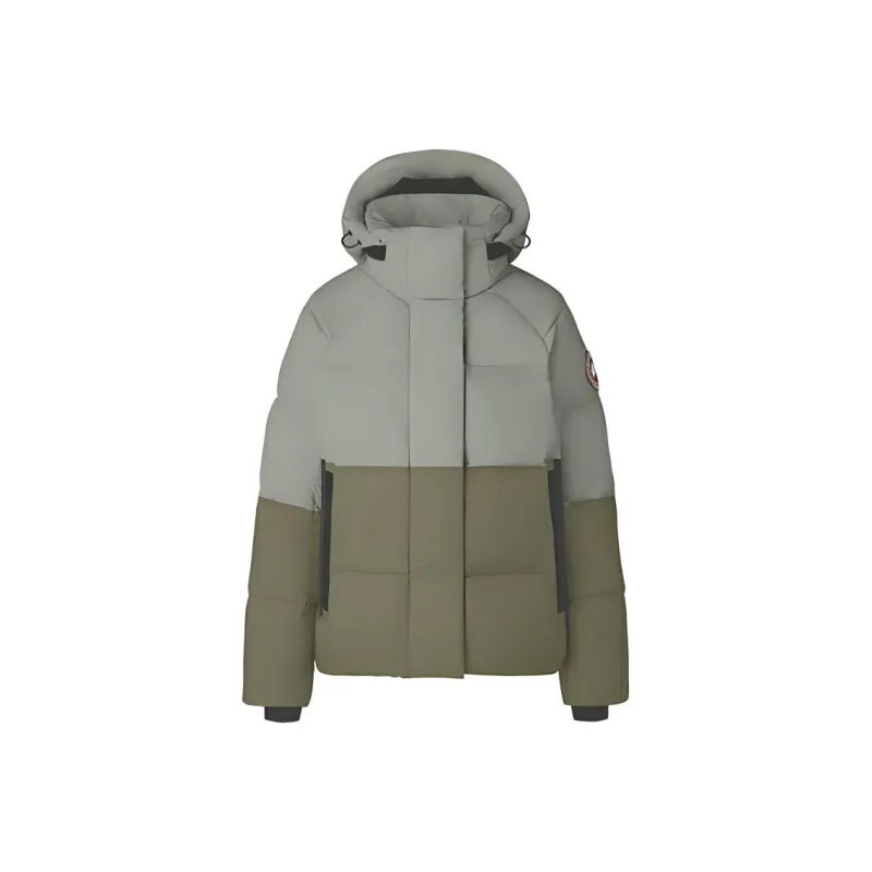 Canada Goose FW22 Down Jacket Women's Ash Green/Army Green/Dark Blue Multicolor-0