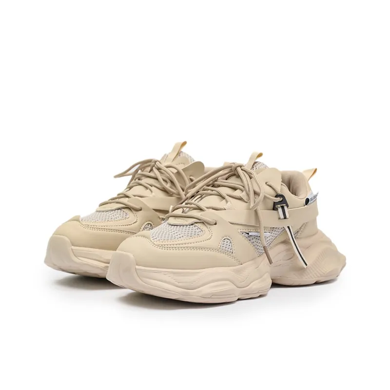 Hong Kong Meng Anti Slip And Wear Resistant Height Increasing Low Top Chunky Sneakers Unisex-7