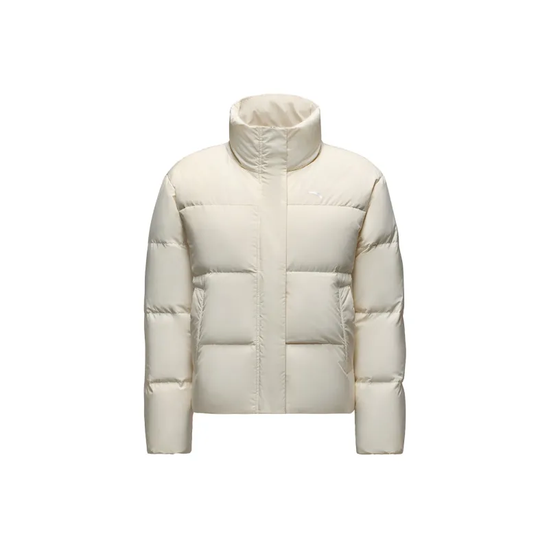 Anta Down Jacket Women's Vanilla Ecru-0