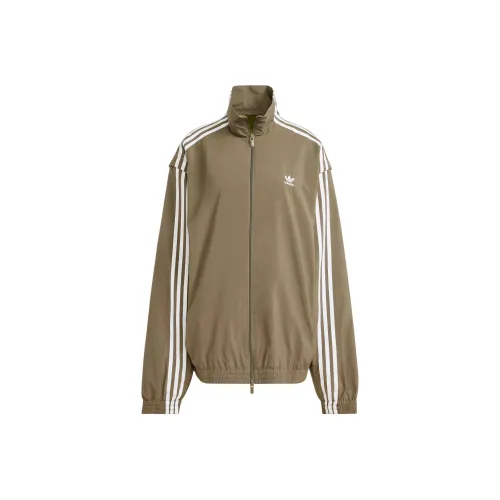 Adidas Originals ADICOLOR ADILENIUM Jackets & Coats Women's Olive Green