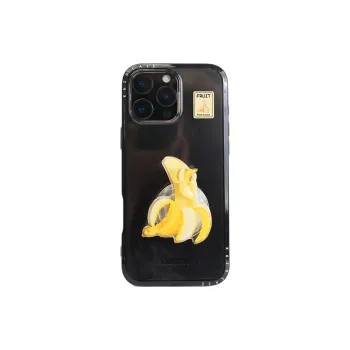 Wei Xin Acrylic Material Creative Banana Stand Phone Cases Compatible With IPhone 16/15 Pro Max/Apple 13/14 Pro/Max