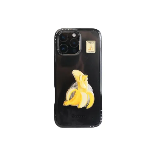 Wei Xin Acrylic Material Creative Banana Stand Phone Cases Compatible With IPhone 16/15 Pro Max/Apple 13/14 Pro/Max