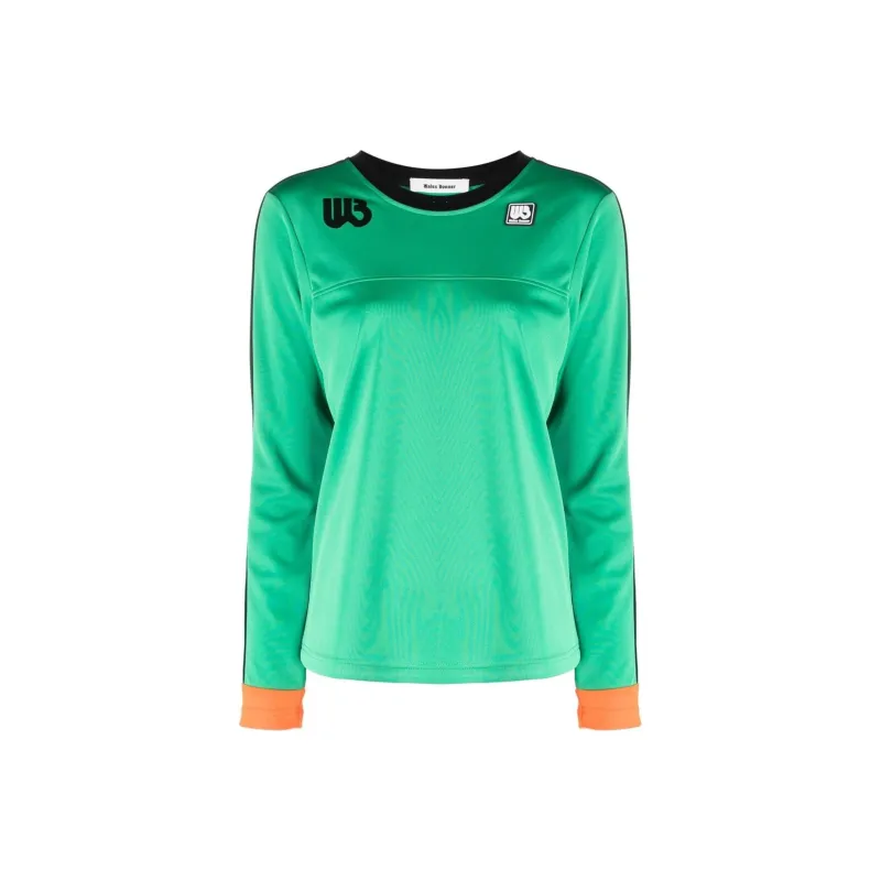 Wales Bonner Logo patch Organic cotton Sweatshirt-0