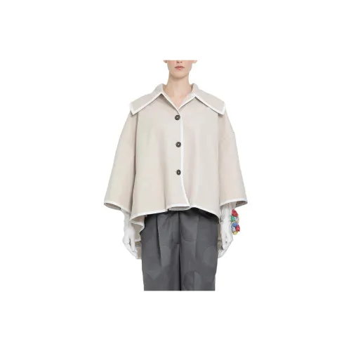 THOM BROWNE Opera Cotton Short Rain Coat