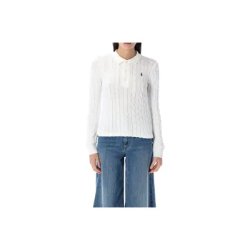 Polo Ralph Lauren Cable Knit Polo Jumper