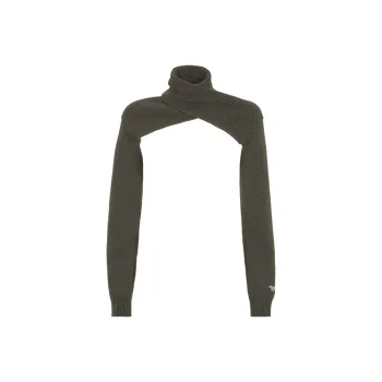 FENDI Wrap Over Knit Sweater