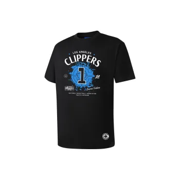 NBA Los Angeles Clippers Team Culture Collection T Shirt Unisex Black