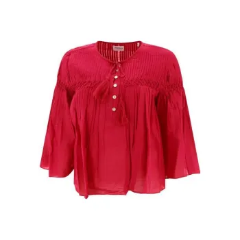 ISABEL MARANT Pleated Axeliana Blouse