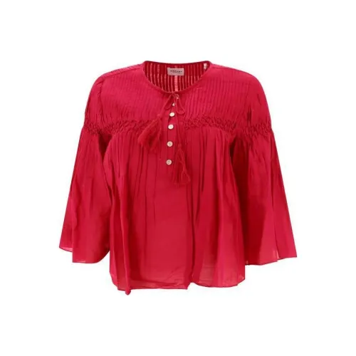 ISABEL MARANT Pleated Axeliana Blouse