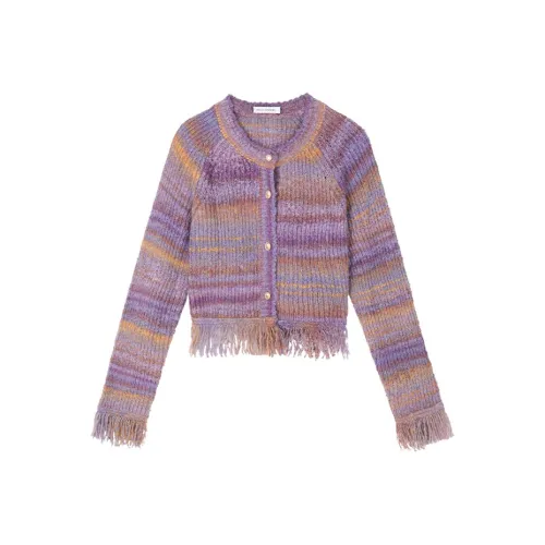 VEGA CHANG SS24 Knitwear Women's Warm Grape Purple