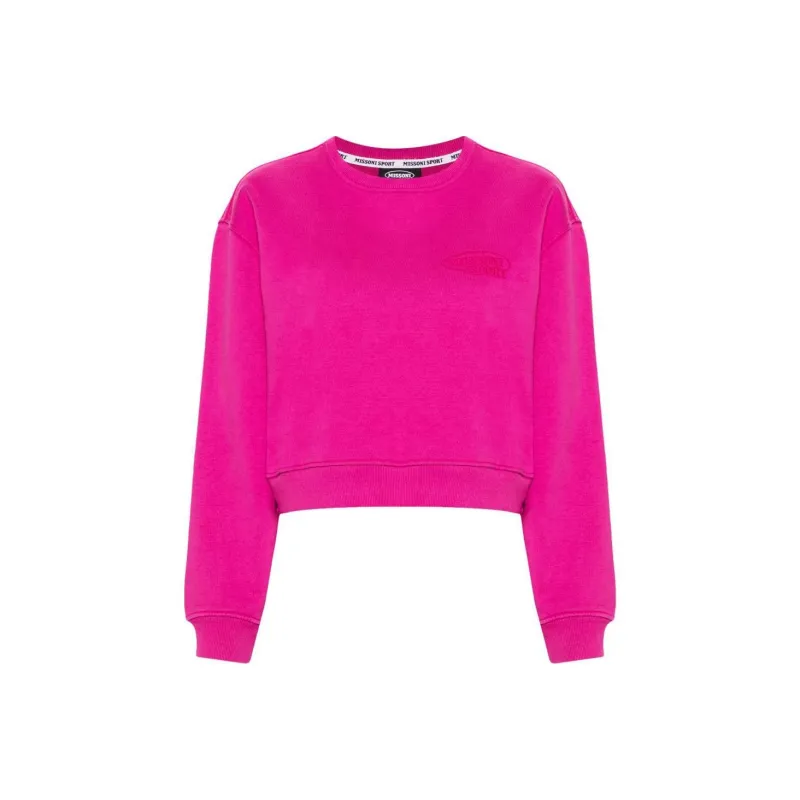 MISSONI Logo embroidered Cotton Sweatshirt-0