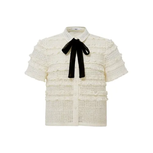 D'zzit Shirt Women's French White
