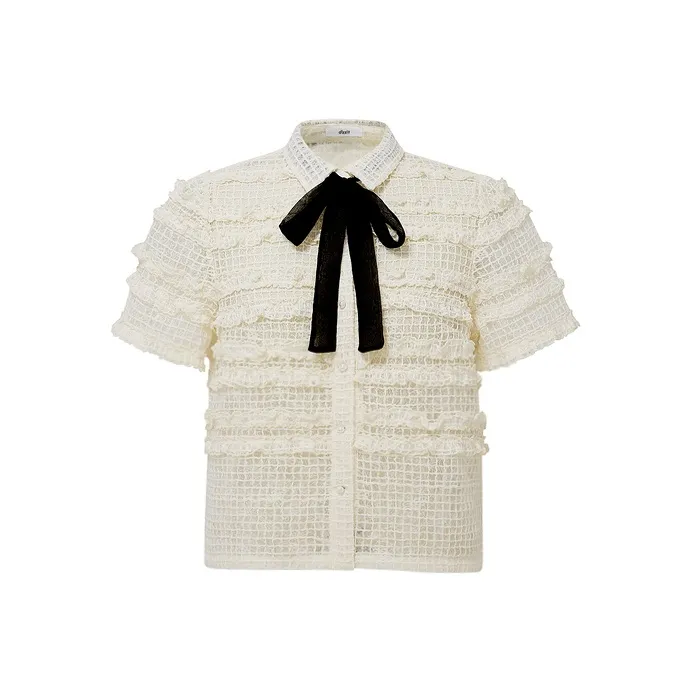 D'zzit Shirt Women's French White-0