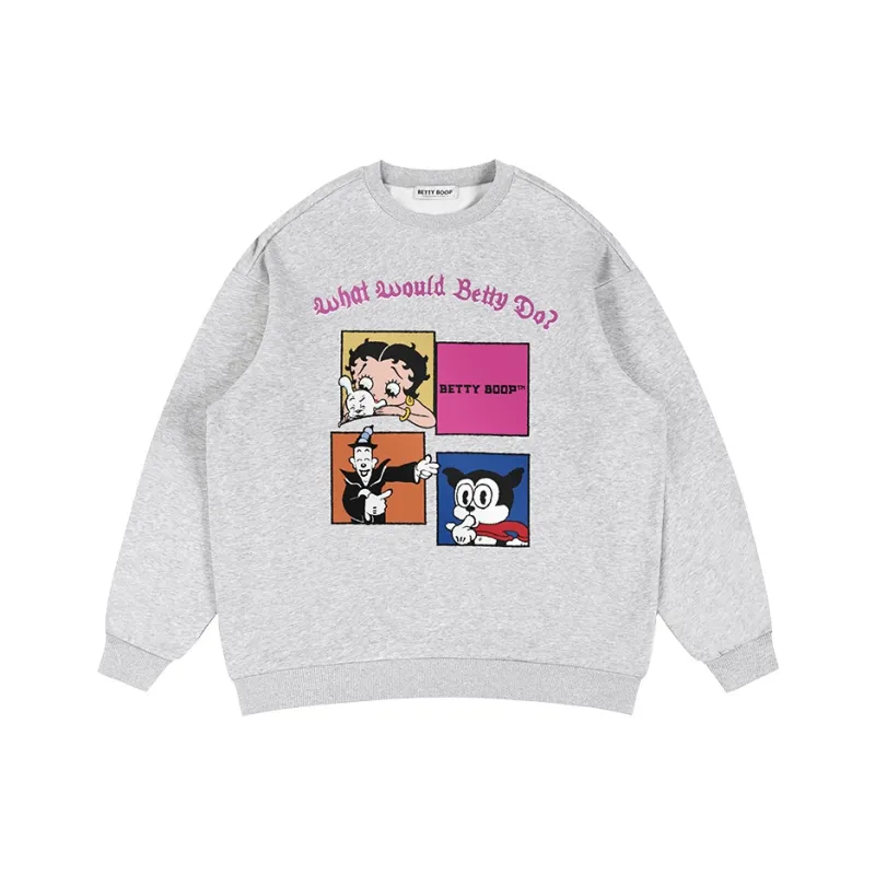 BETTY BOOP Sweatshirts Unisex-6