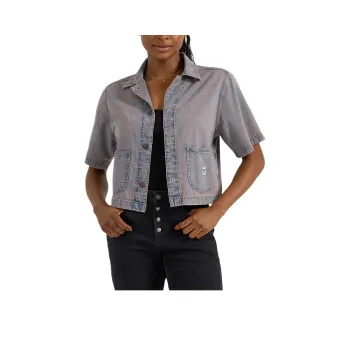 Lee Shirts Women's Gray Pink