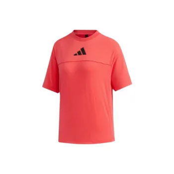 Adidas Drop Shoulder Sleeve T Shirt Women's Orange