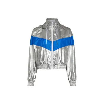 CELINE Zip Up Track Hooded Jacket