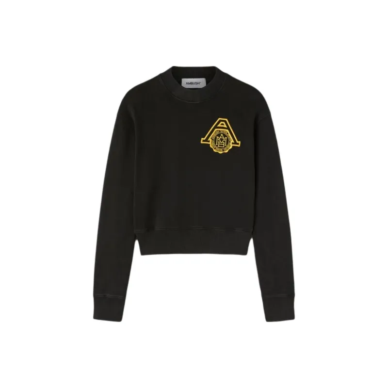 AMBUSH Scholarship Cropped Sweatshirt-0
