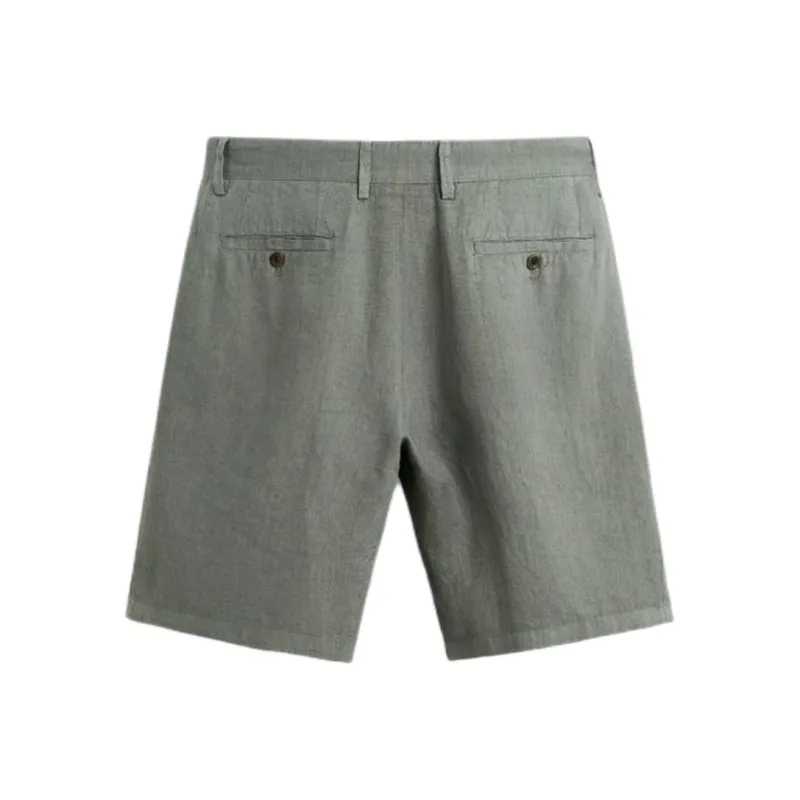 ZARA Casual Shorts Men Green-1