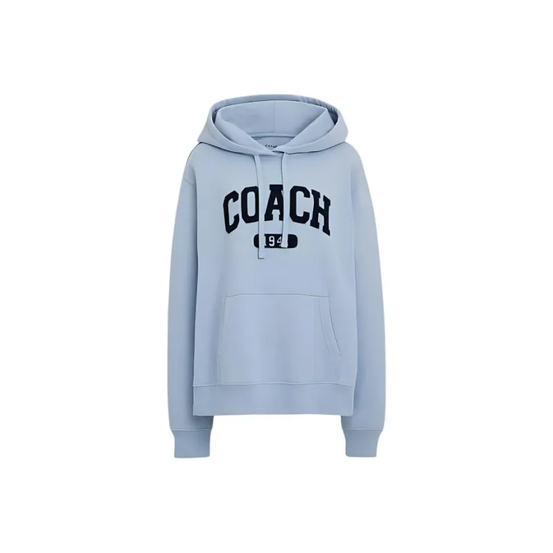 COACH SS24 Sweatshirt Women's Light Blue-0