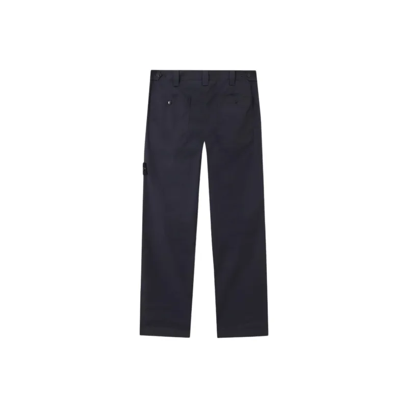 STONE ISLAND Cotton Trousers-1