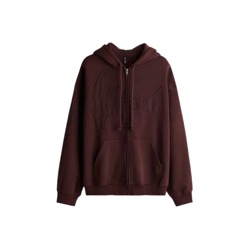 H&M Sweatshirt Women's Dark Brown-0